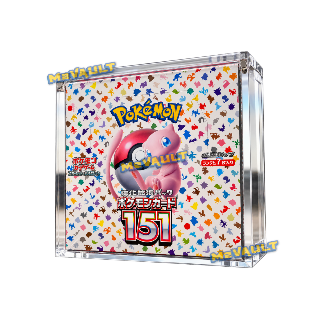 Pokémon Japanese Booster Box Acrylic Case