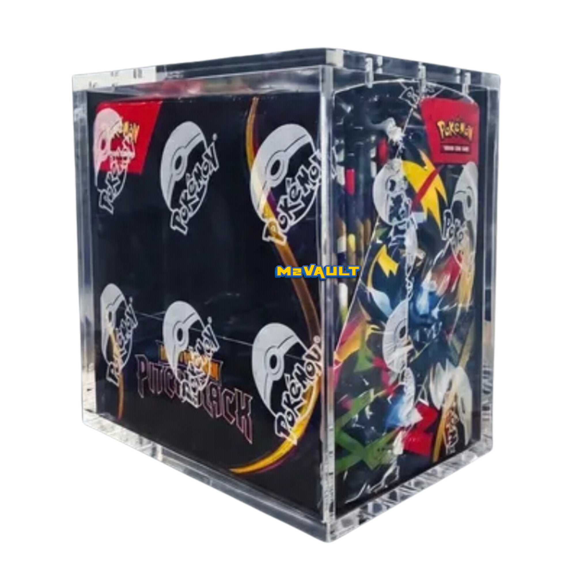pokemon booster box display Pokémon Acrylic Case | Magnetic, UV-Protected Color:Matte Caramel Abhorrent Oculus era Pokémon booster boxes Worst Graded Pokemon Cards