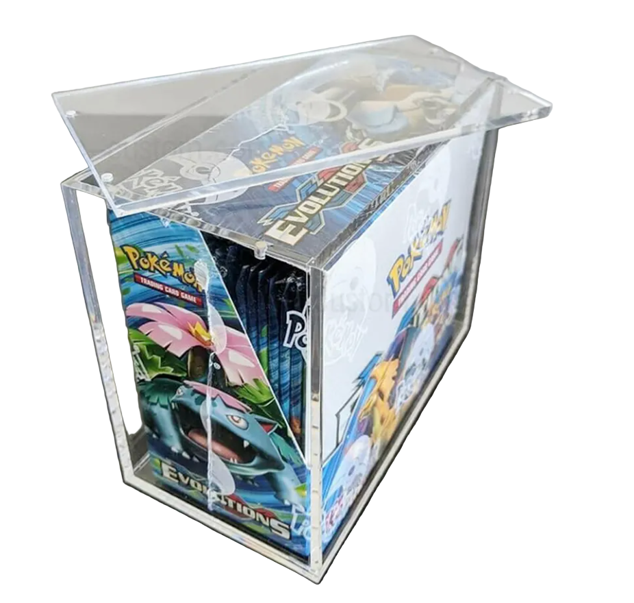 Acrylic Magnetic Booster Box Case - The M2 Vault