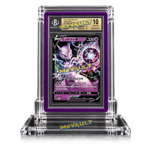 BGS Graded Card Acrylic Case + Stand – Compatible with GradedGuard