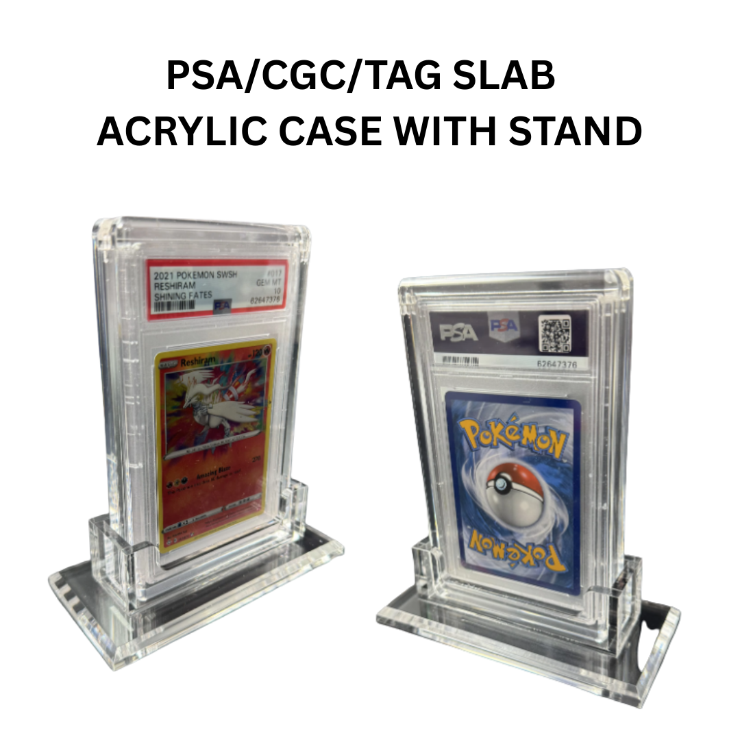 PSA/CGC/TAG SLAB ACRYLIC CASE WITH STAND