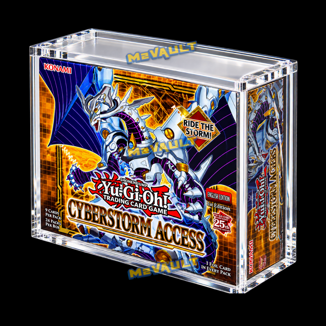 Yu-Gi-Oh! 24-Pack Booster Box Magnetic Acrylic Display Case