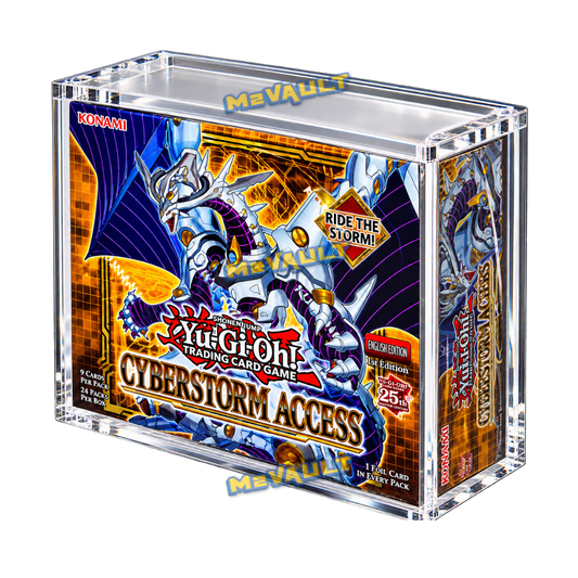 Yu-Gi-Oh! 24-Pack Booster Box Magnetic Acrylic Display Case