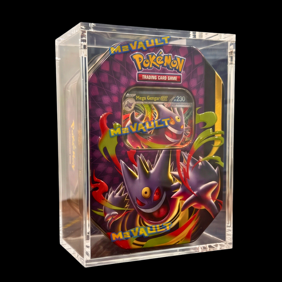 Pokémon Tin Magnetic Acrylic Display Case