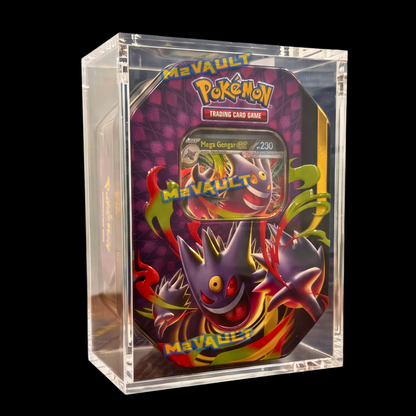 Pokémon Tin Magnetic Acrylic Display Case