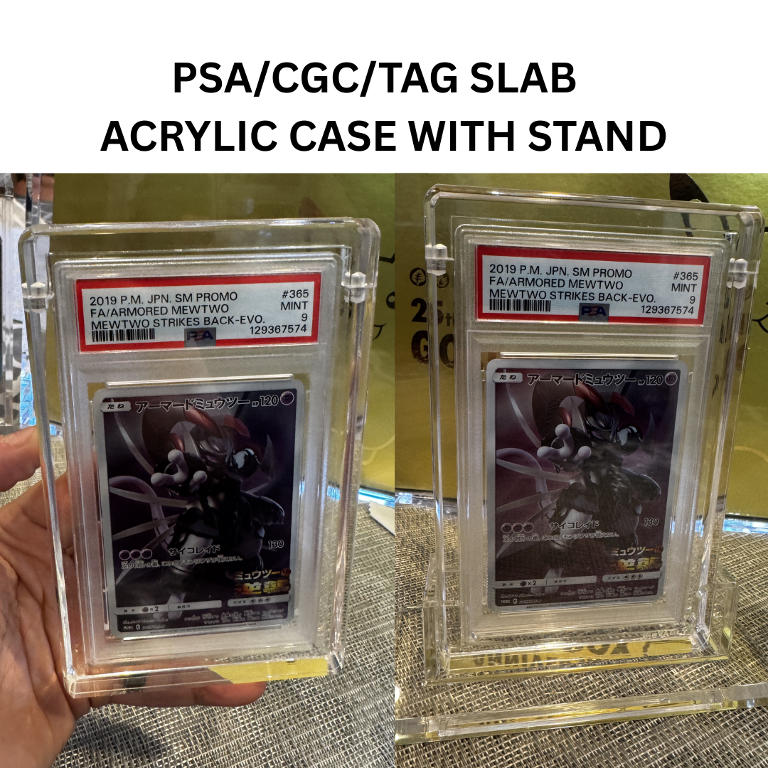 PSA/CGC/TAG SLAB ACRYLIC CASE WITH STAND