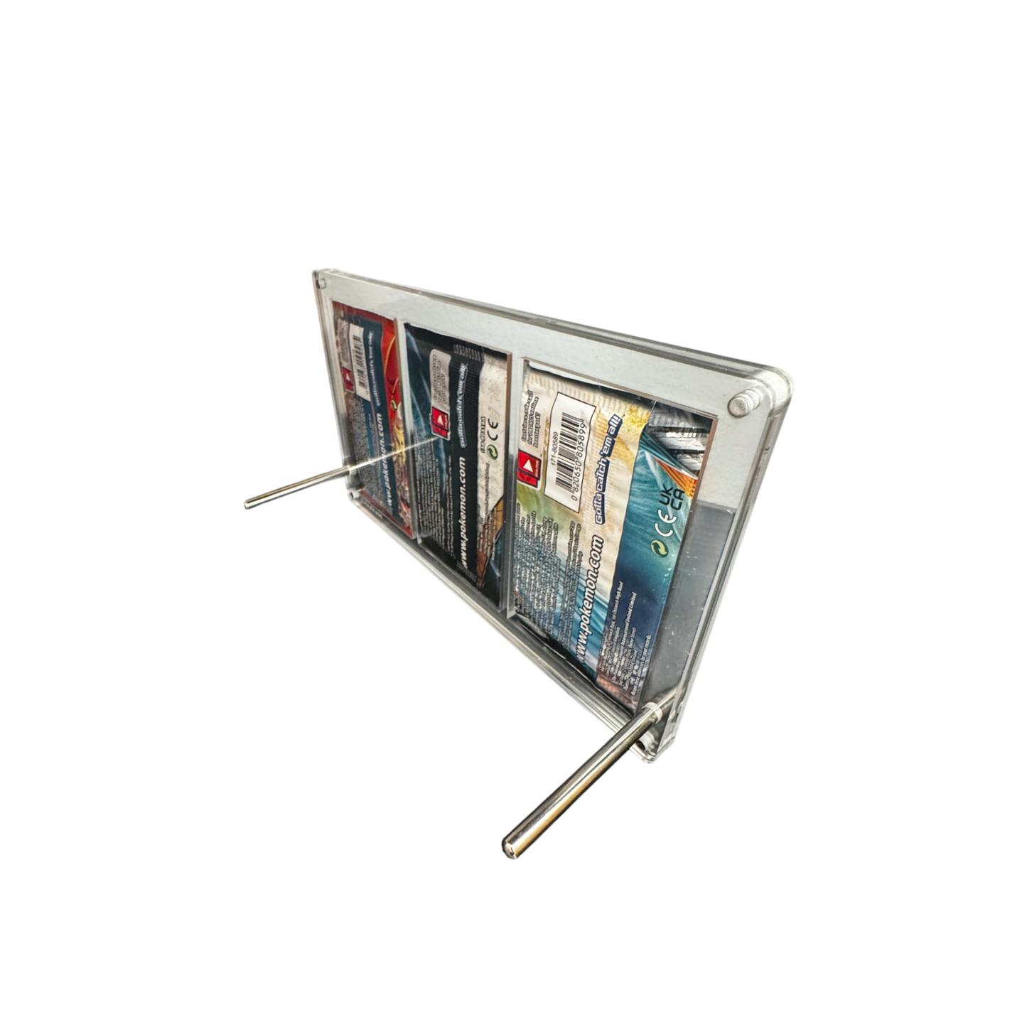 3 Booster Pack Acrylic Case w/ Stand