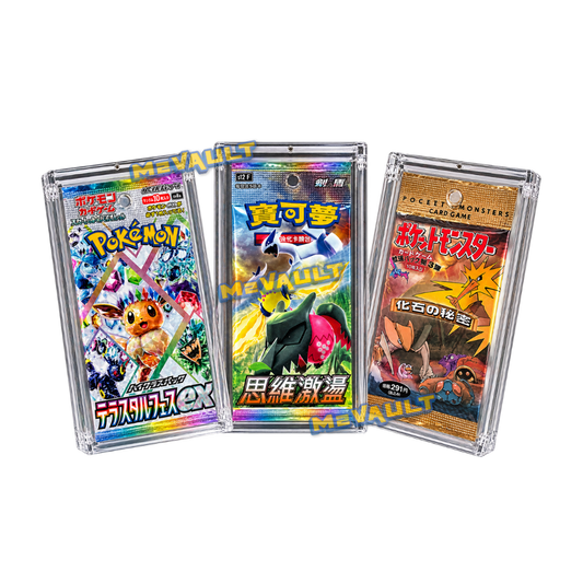 Pokémon Japanese Booster Pack Acrylic Case