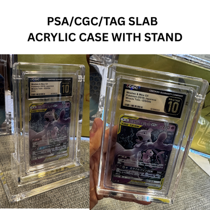 PSA/CGC/TAG SLAB ACRYLIC CASE WITH STAND