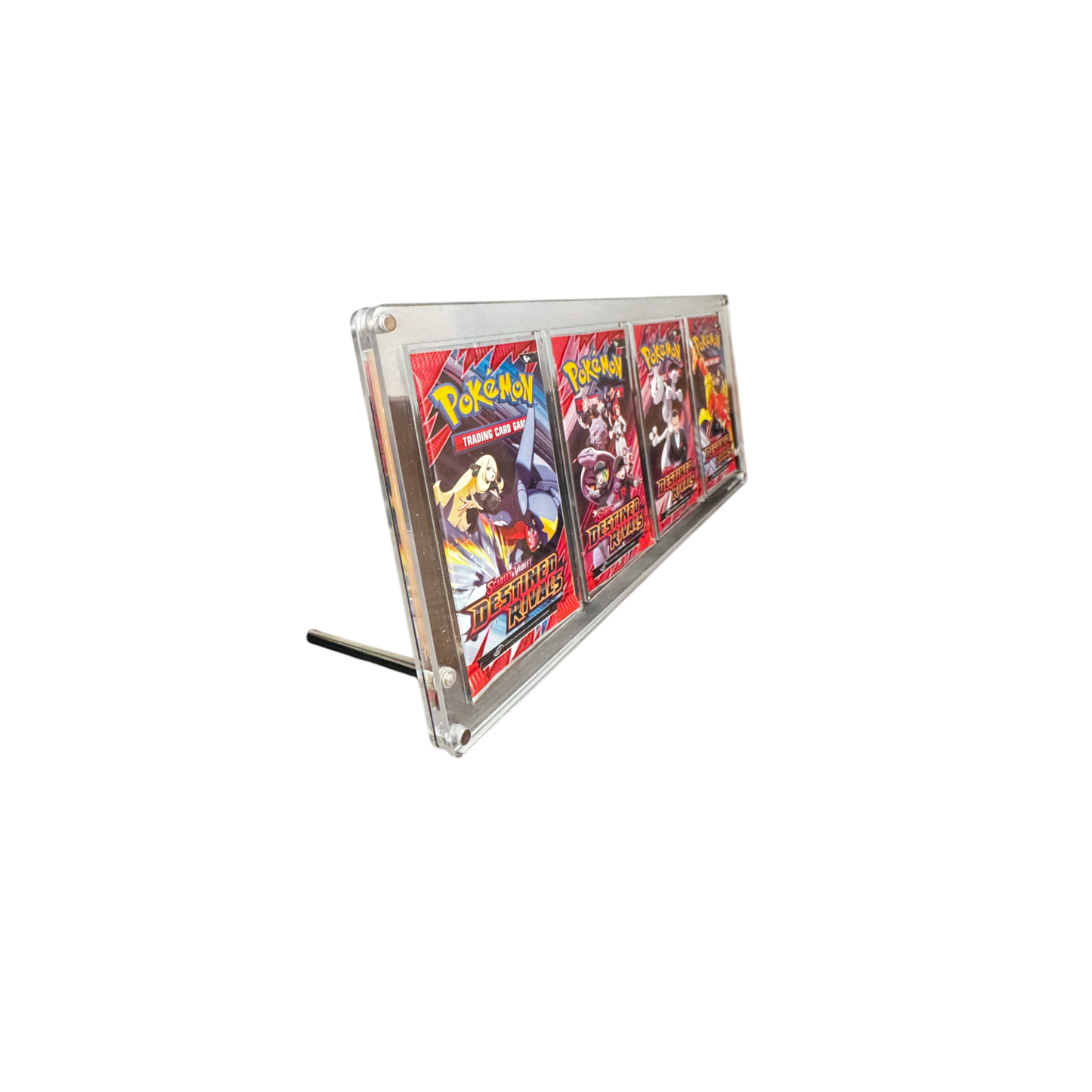 4 Booster Pack Acrylic Case w/ Stand