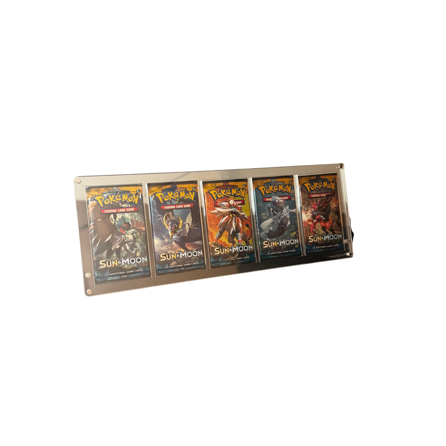 5 Booster Pack Acrylic Case w/ Stand