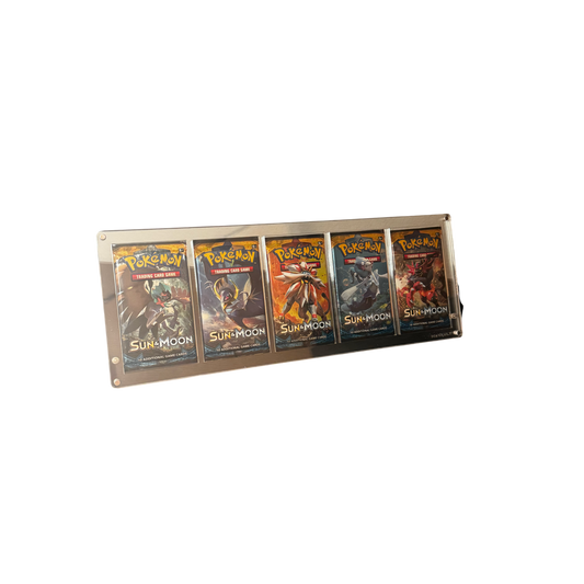 5 Booster Pack Acrylic Case w/ Stand