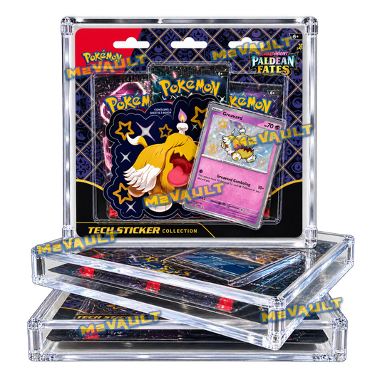 Pokémon 3-Pack Blister Acrylic Display Case