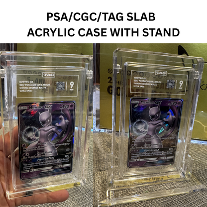 PSA/CGC/TAG SLAB ACRYLIC CASE WITH STAND