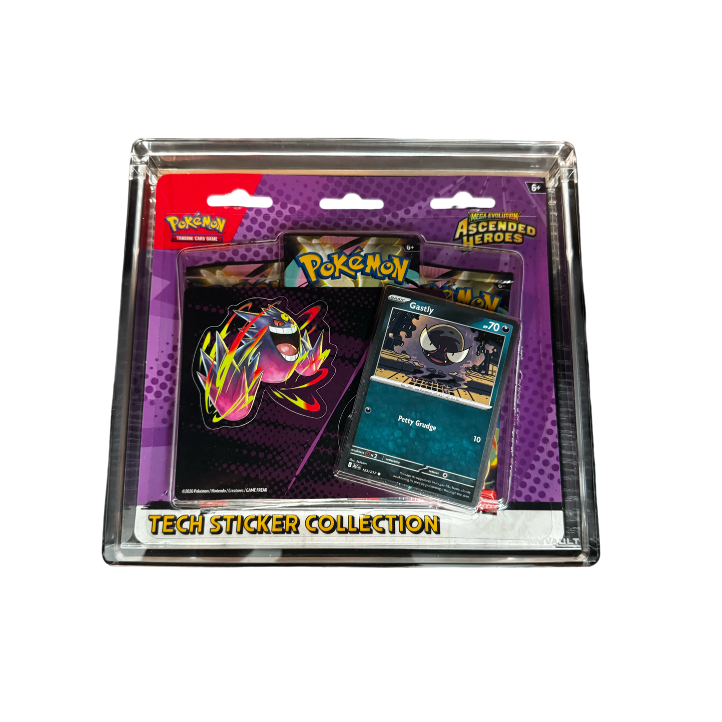 3 Pack Blisters Acrylic Case