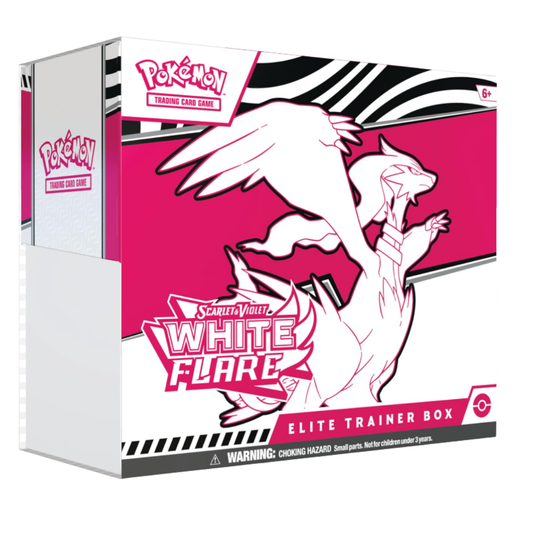 White Flare Elite Trainer Box