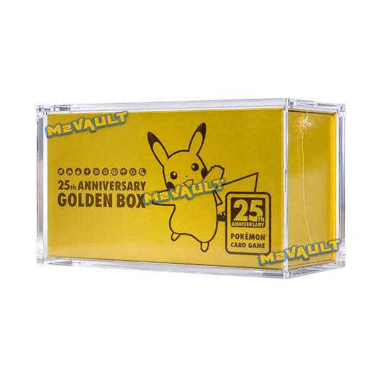 Pokémon Japanese 25th Golden Box Acrylic Case