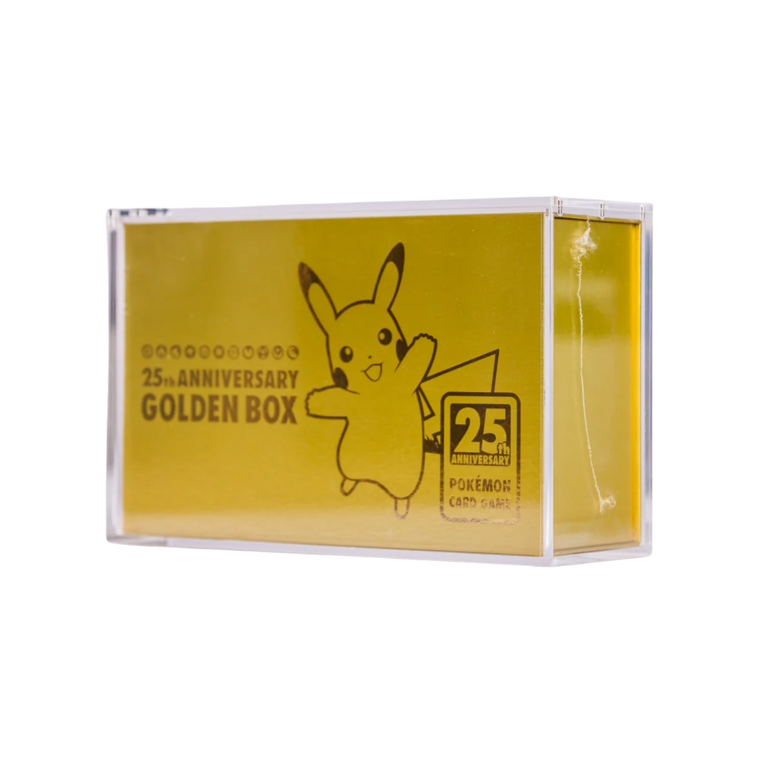 Japanese 25th Anniversary Collection Golden Box Acrylic Case