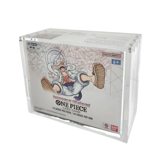 OP4+ ENG Booster Box Acrylic Case