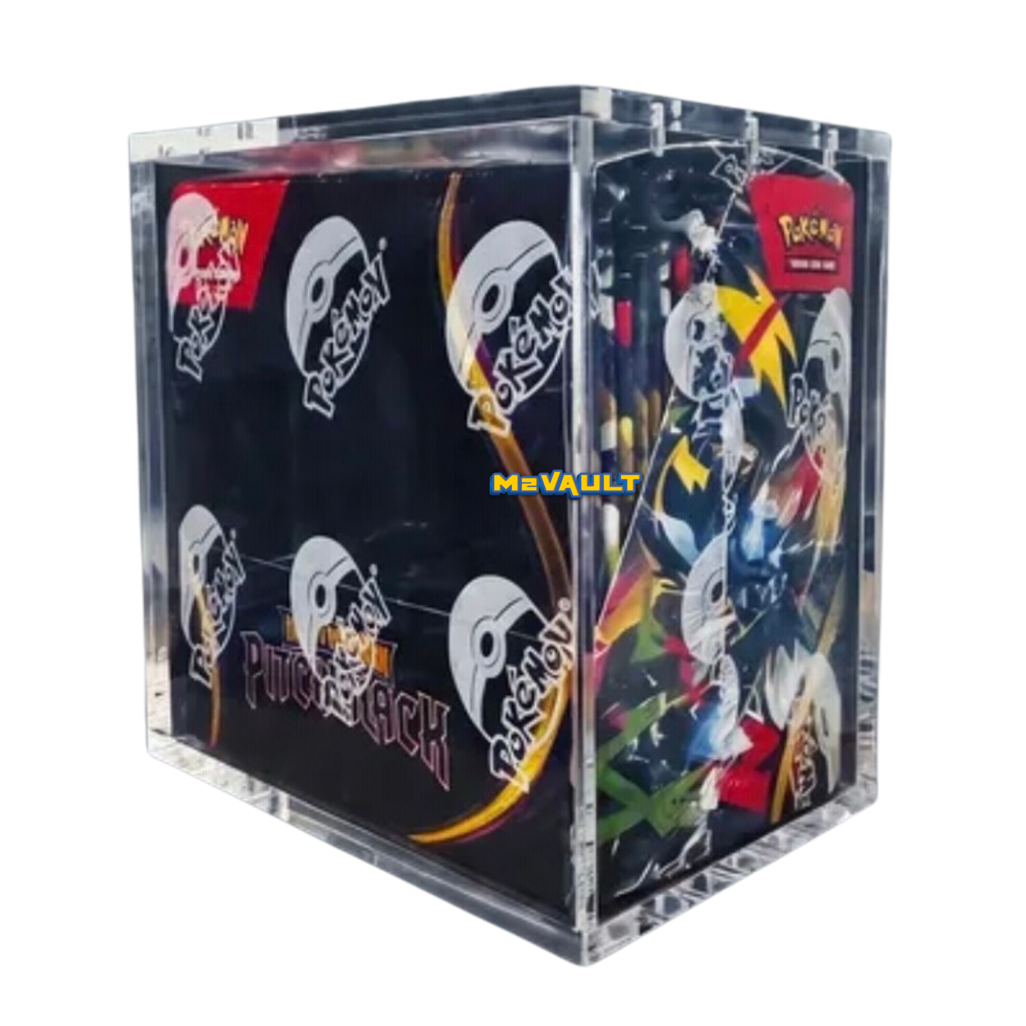 Pokémon Booster Box Acrylic Display Case – Magnetic Lid, UV Protection | Fits All Sets