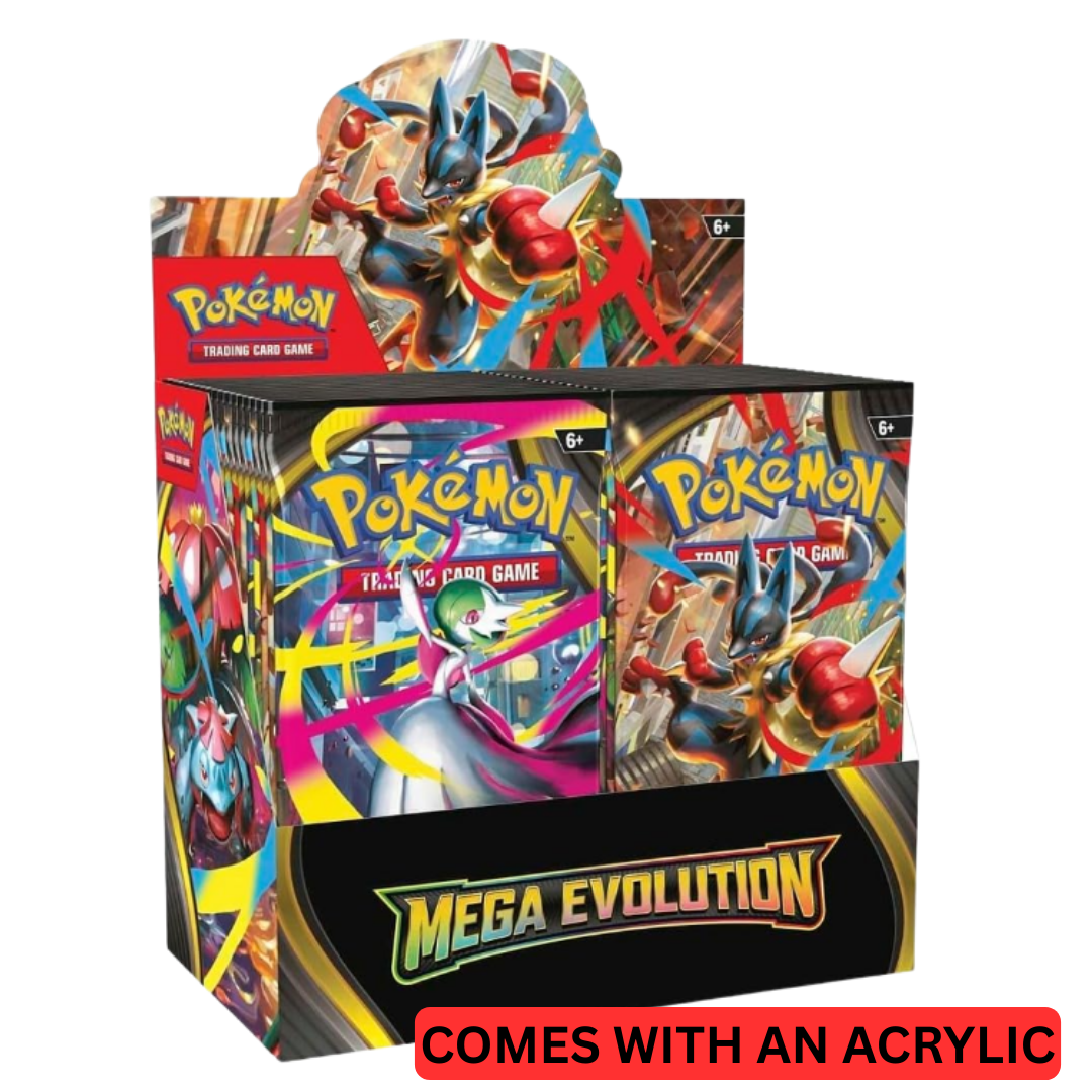 Mega Evolution Enhanced Booster Box (w/ acrylic)