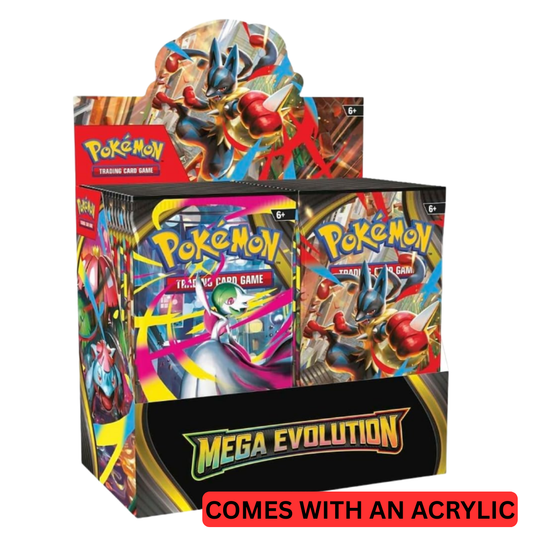Mega Evolution Enhanced Booster Box (w/ acrylic)