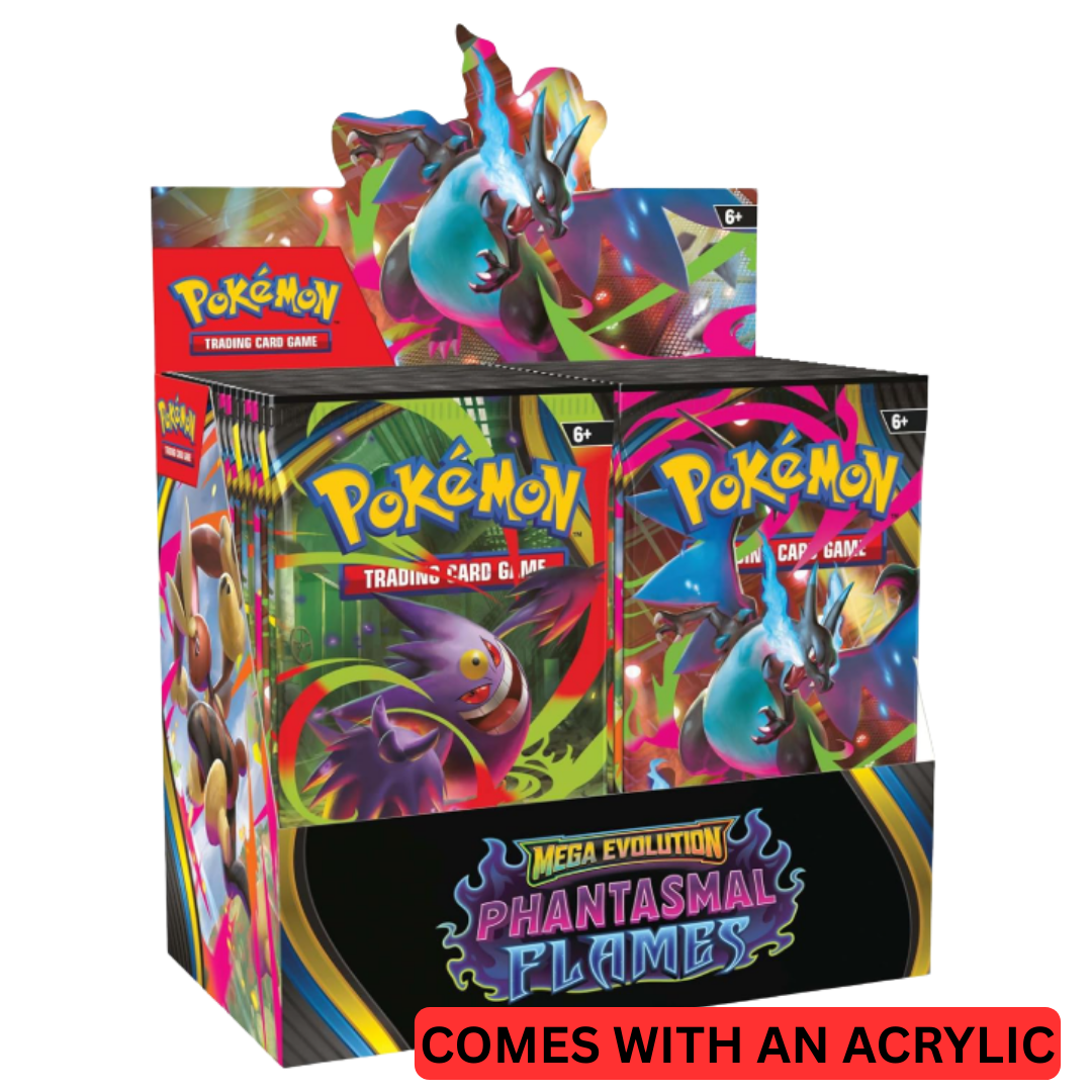 Phantasmal Flames Booster Box (w/ acrylic)