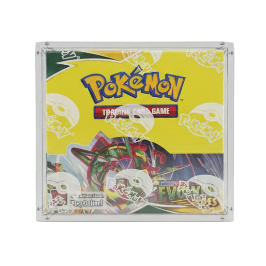 Pokémon Booster Box Acrylic Display Case | Magnetic, UV-Protected