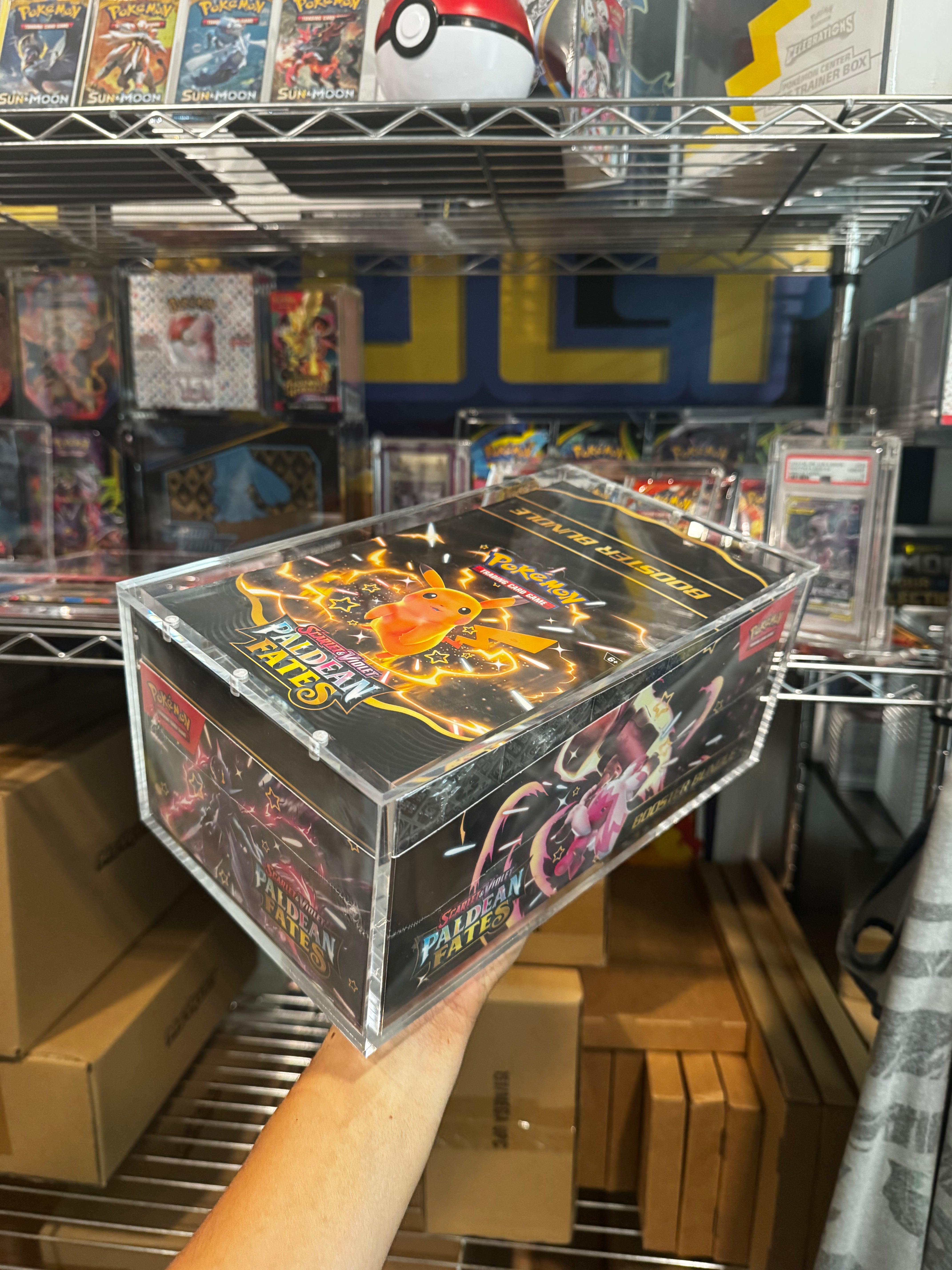 Pokémon 10-Pack Booster Bundle Acrylic Case | Magnetic