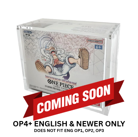 OP4+ ENG Booster Box Acrylic Case