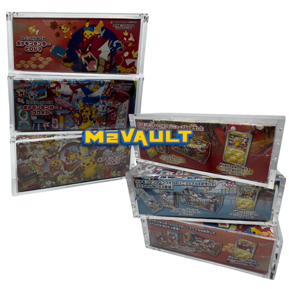 Pokemon Center Special Box Tohoku Hiroshima Fukuoka Acrylic Case