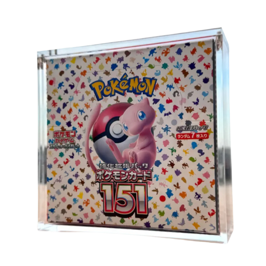 Acrylic Magnetic Japanese Booster Box Case - The M2 Vault